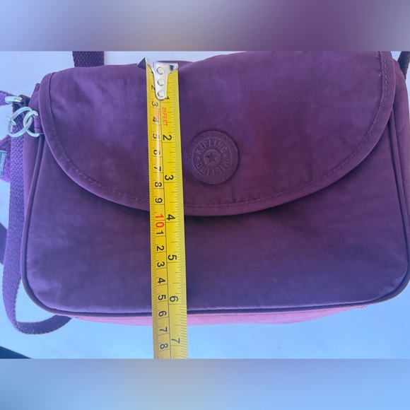 Kipling Burgundy Crossbody Bag - Picture 9 of 12
